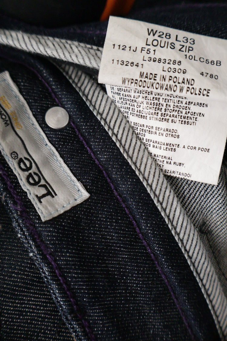 Lee – blugi – etichetă – second-hand premium