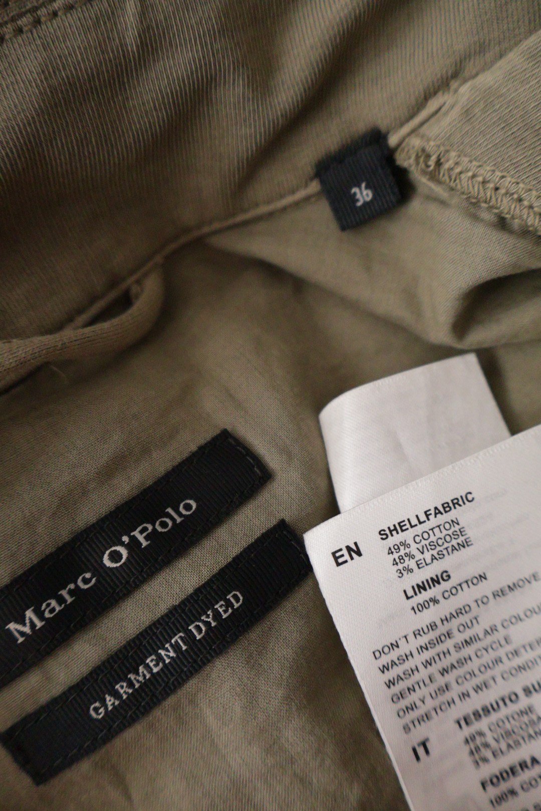Marc O'Polo – palton – etichetă – second-hand premium