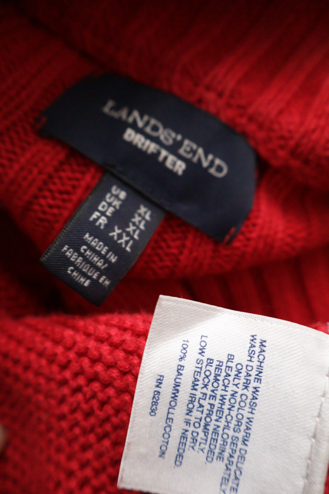 LANDS' END – pulover – etichetă – second-hand premium