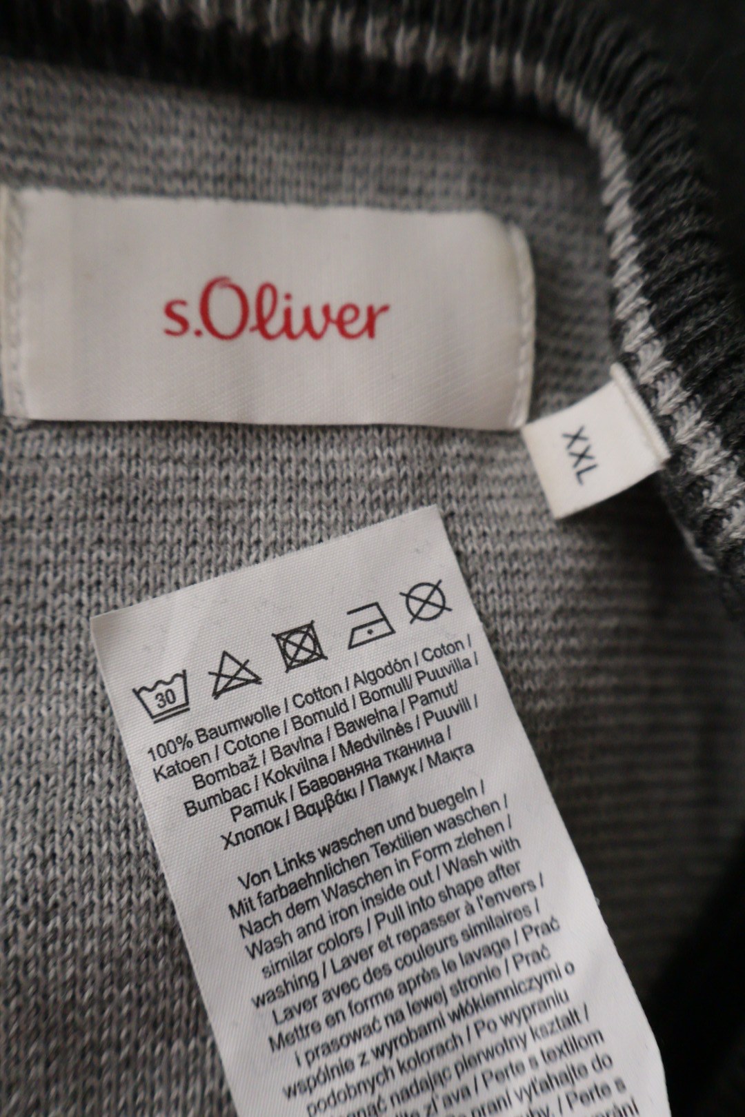 s.Oliver – pulover – etichetă – second-hand premium