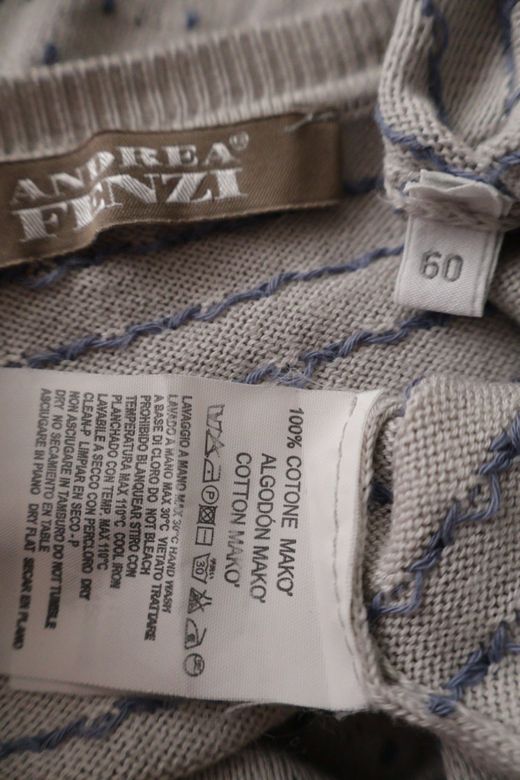 ANDREA FENZI – pulover – etichetă – second-hand premium