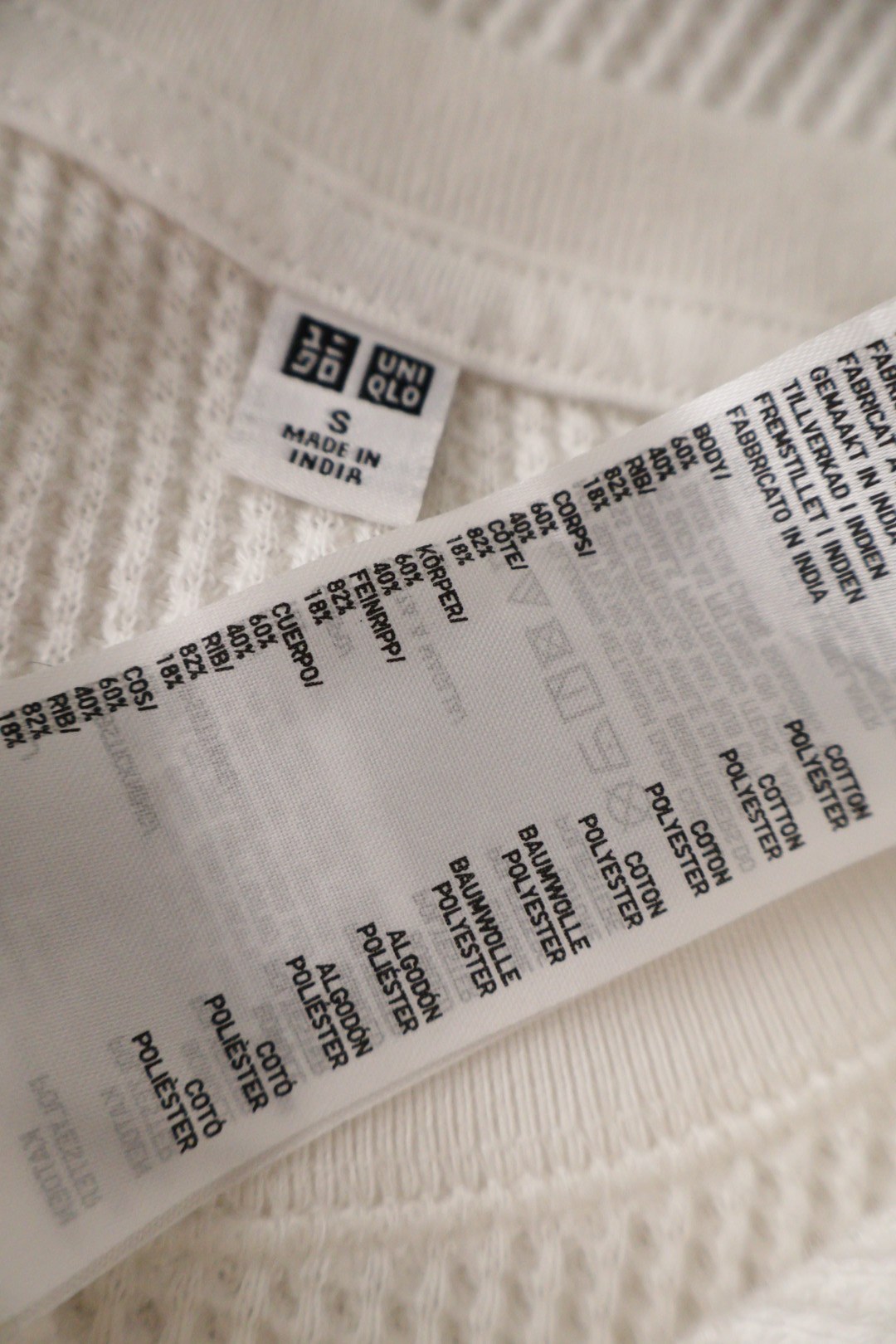 UNIQLO – bluză – etichetă – second-hand premium