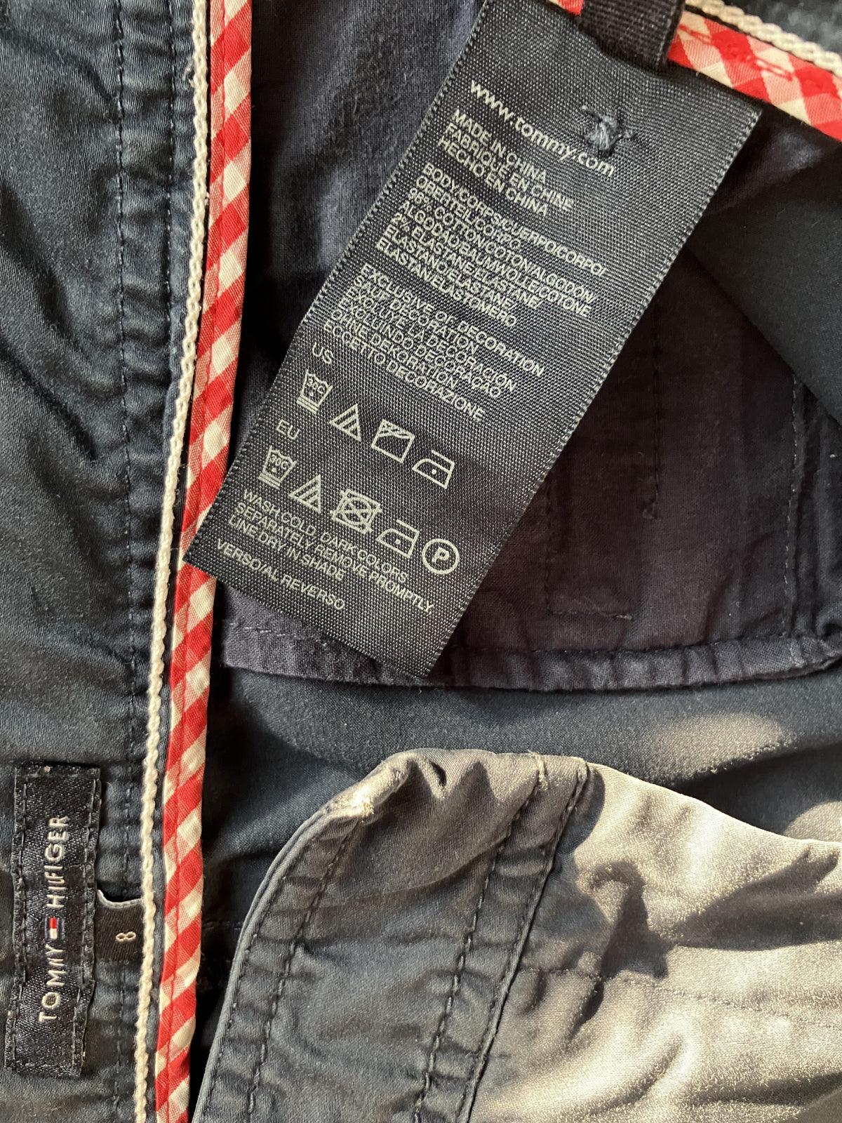Pantaloni Tommy Hilfiger 2/3 - marimea M - Intre Umerase